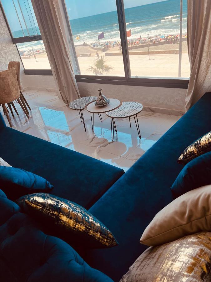Golden Beach Elegance Sea View & Serenity Kenitra Luaran gambar