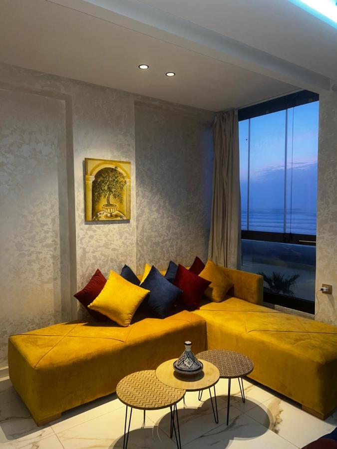 Golden Beach Elegance Sea View & Serenity Kenitra Luaran gambar